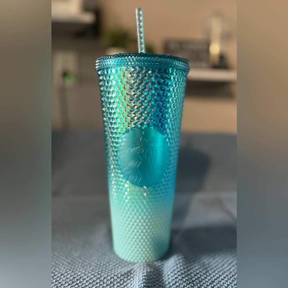 Starbucks Blue Textured Drinkware Tumbler